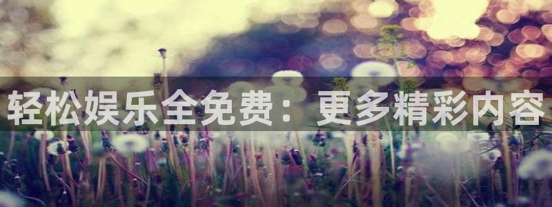 星欧娱乐平台招商