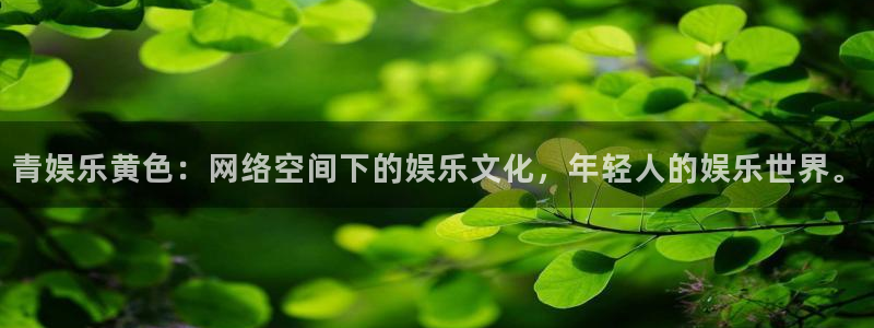 星欧娱乐vk：青娱乐黄色：网络空间下的娱乐文化，年轻人的娱乐世界。