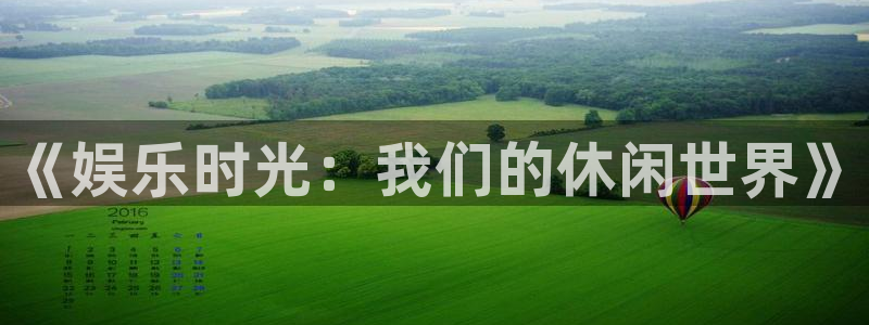 星欧娱乐4登录：《娱乐时光：我们的休闲世界》