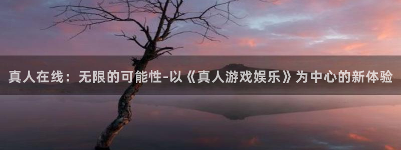 星欧娱乐3：真人在线：无限的可能性-以《真人游戏娱乐》为中心的新体验